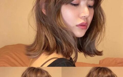 韩系短发发型图片女减龄2022锁骨发（秋季流行减龄帅气圆脸显脸小）