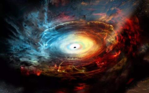 黑洞里面是什么样子的真实图片（人进去宇宙黑洞里面会发生什么会死吗）