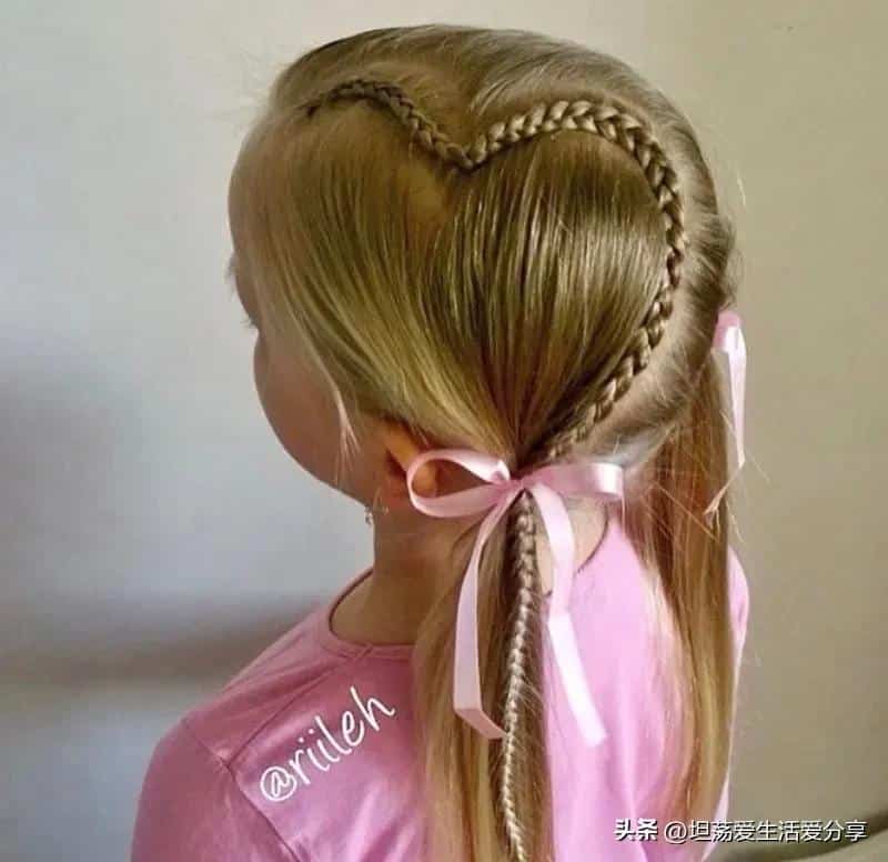 小女孩发型扎法100种（简单又好看的甜美可爱发型扎发图解） 1