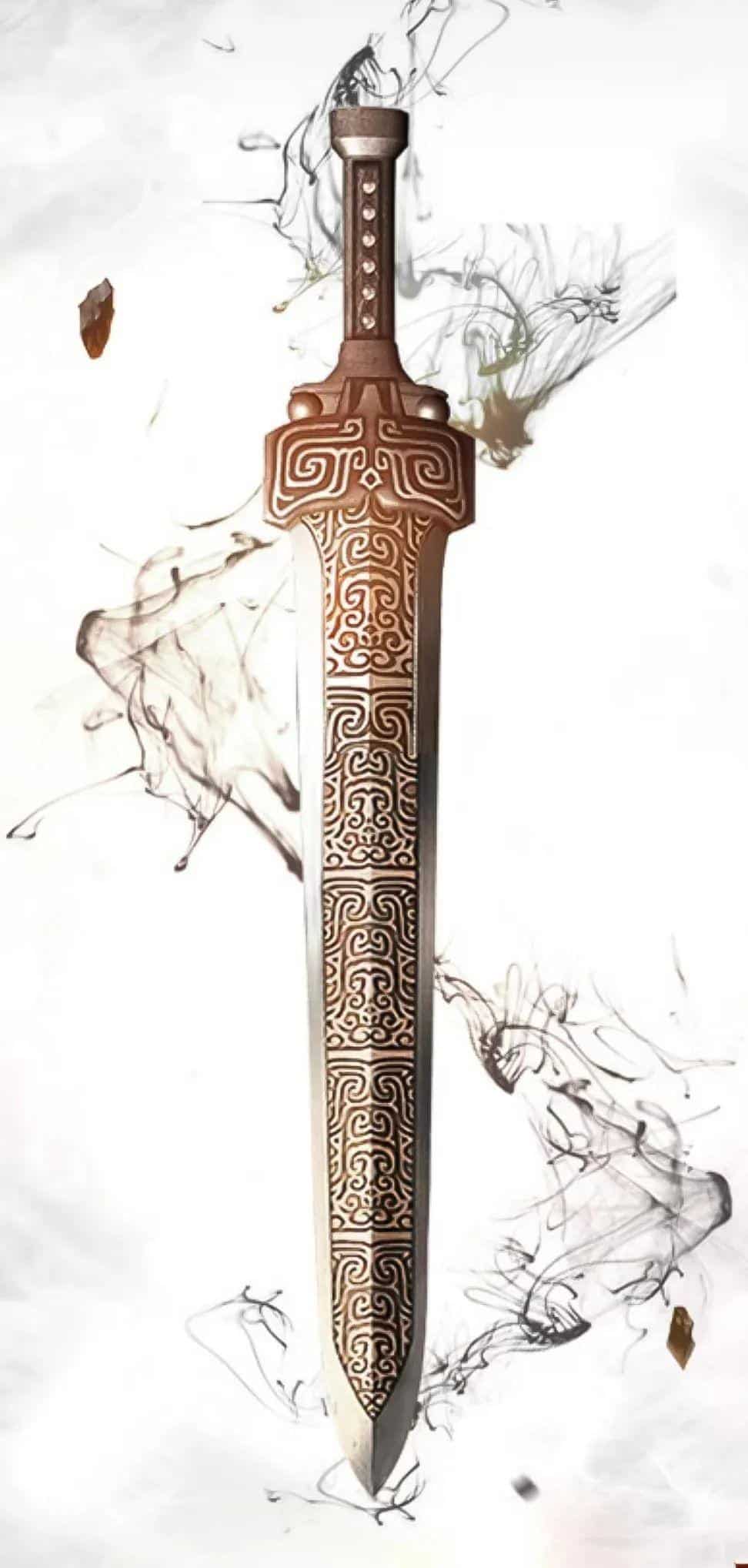 古代名剑排名和图案（中国十大名剑真实名剑) 7