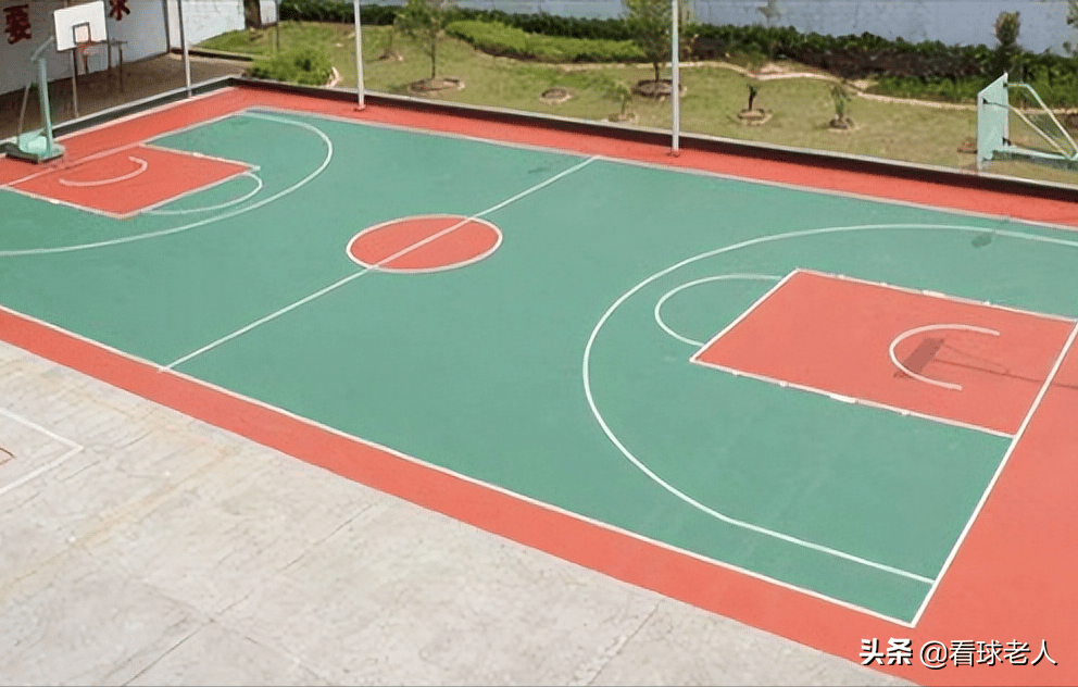 标准篮球场长宽尺寸多少（标准篮球场地清晰平面示意图及说明） 3