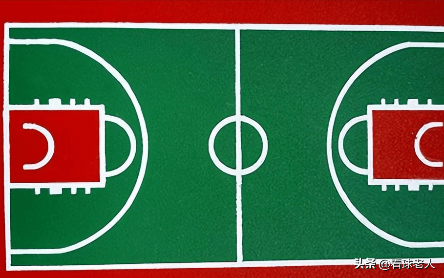 标准篮球场长宽尺寸多少（标准篮球场地清晰平面示意图及说明） 1