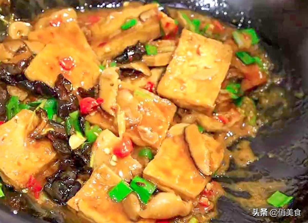 豆腐的做法大全家常(15种简单好吃家常嫩豆腐红烧,焖鸡蛋制作方法） 69