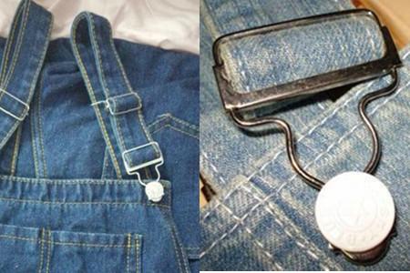 背带裤的扣子安装方法(真确倒勾背带扣安装拆卸方法教程） 5