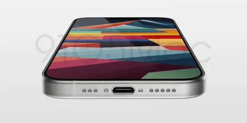iPhone 15 Pro超高清外观渲染图首曝：钛金属边框、Type-C接口 11